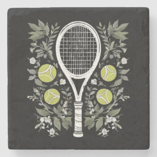 Tennisspieler Steinuntersetzer