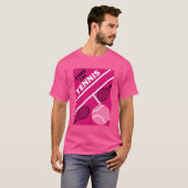 Tennisspieler T - Shirt (Vorne ganz)