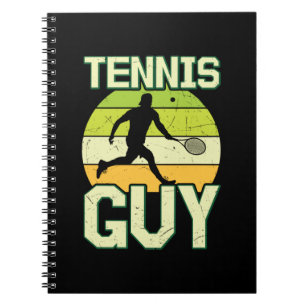 Tennisspieler   Tennis-Typ Notizblock
