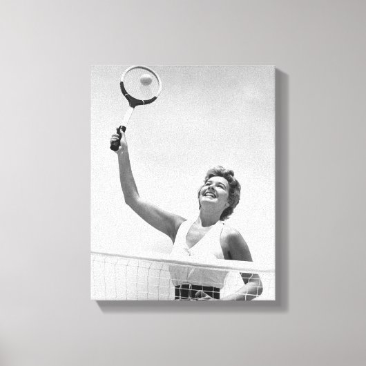 Tennisspielerin 2 leinwanddruck (Vorderseite)