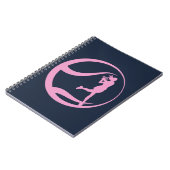 Tennisspielerin Notizblock (Linke Seite)