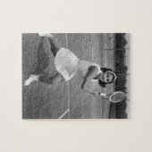 Tennisspielerin Puzzle (Horizontal)
