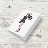 Tennisspielerkarte Karte