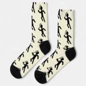 Tennisspielersport Socken (Linkes Detail)