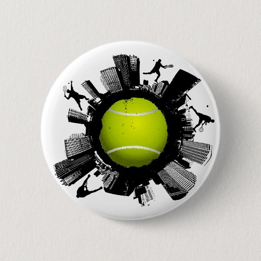 Tennisstadt Button (Vorderseite)