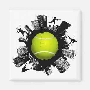 Tennisstadt Magnet