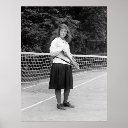 Tennisstil der 20er Jahre Poster (Vorne)