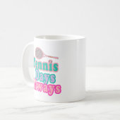Tennistage Kaffeetasse (Vorderseite Links)