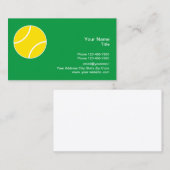 Tennistheater Modern Visitenkarte (Vorne/Hinten)