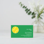 Tennistheater Modern Visitenkarte (Stehend Vorderseite)