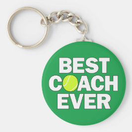 Tennistrainer BEST COACH JE - Individuelle Teamfar Schlüsselanhänger