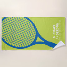 Tennistrainer oder Spielerrakete personalisierter 