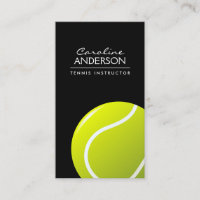Tennistrainer / Trainer / Spieler schwarz