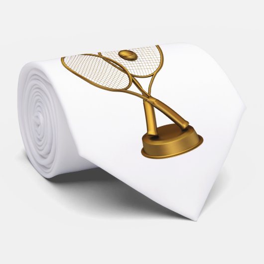 Tennistrophäe Krawatte (Gerollt)