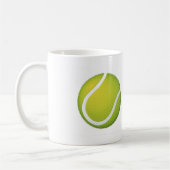 Tennistyptext | Sportgeschenk Kaffeetasse (Links)