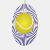 Tennisverzierung - SRF Keramikornament (Links)