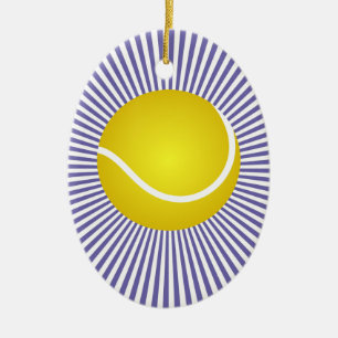 Tennisverzierung - SRF Keramikornament