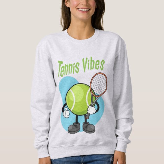 Tennisvibes Sweatshirt (Vorderseite)