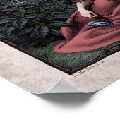 Tennyson "Lady of Shalott" Viktorianisch Art 11x14 Poster (Ecke)