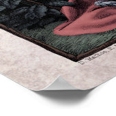 Tennyson "Lady of Shalott" Viktorianisch Art 16x20 Poster (Ecke)