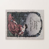 Tennyson "Lady of Shalott" Viktorianisches Puzzle  (Horizontal)