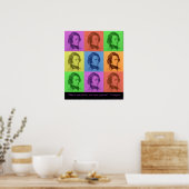 Tennyson "Liebe ist lang" Pop Art Poster (Küche)