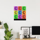 Tennyson "Liebe ist lang" Pop Art Poster (Heimbüro)