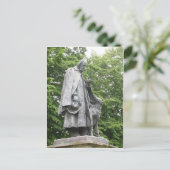 Tennyson und sein Hund Postkarte (Stehend Vorderseite)