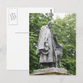 Tennyson und sein Hund Postkarte (Vorne/Hinten)