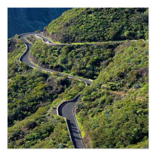 Teno Mountains Poster (Vorderseite)