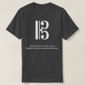 Tenor Clef  T-Shirt (Design vorne)