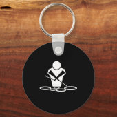 Tenor Drums Schlüsselanhänger (Vorderseite)