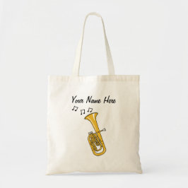 Tenor Horn Custom Tote Bag Brass Musikergeschenk Tragetasche