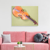 Tenor viol, 1667 leinwanddruck (Insitu (Wohnzimmer))