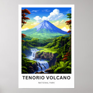 Tenorio Volcano Nationalpark Locarno Poster