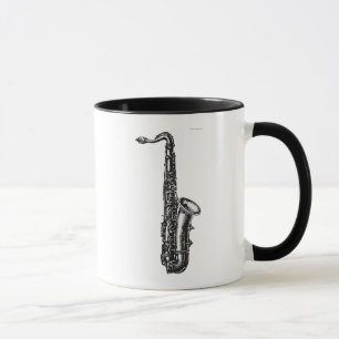 Tenorsaxofon Tasse