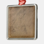 Tenoumer-Krater in Mauretanien Silbernes Ornament (Links)