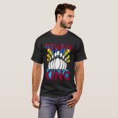 Tenpin Bowling King T-Shirt (Vorne ganz)