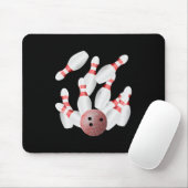 Tenpin Bowling Mousepad (Mit Mouse)