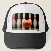 Tenpin Bowling Strike. Truckerkappe (Vorderseite)