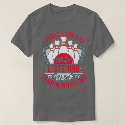 Tenpin Bowling T-Shirt (Design vorne)