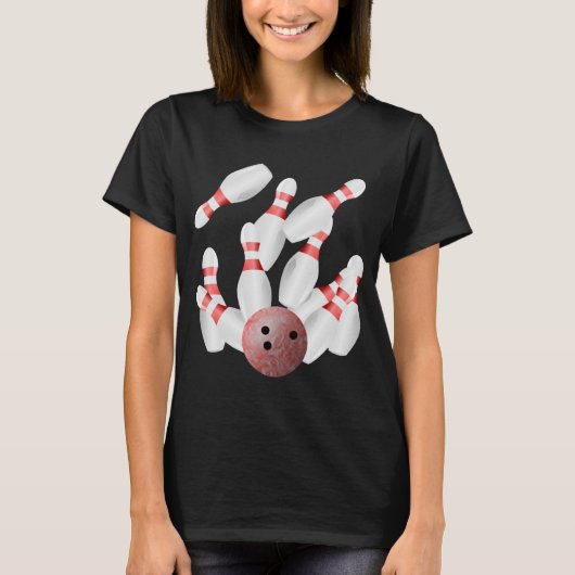 Tenpin Bowling T-Shirt (Vorderseite)