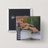 Tenryuji Temple North Gate Button (Vorne & Hinten)