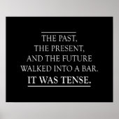 Tense Joke Poster (Vorne)