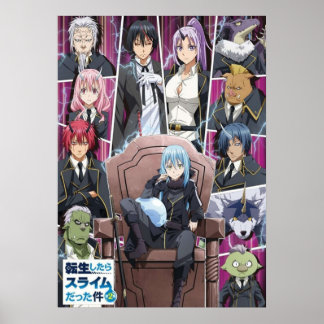 Tensei Shitara Slime Datta Ken 2. Saison Poster