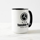 Tenshin-Kai Karate-Logo-Kaffee-Tasse Tasse (VorderseiteRechts)