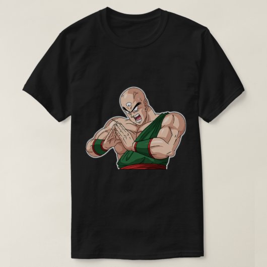 Tenshinhan - Aufkleber .png T-Shirt (Design vorne)