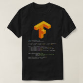 Tensorflow keras MNIST T-Shirt (Design vorne)
