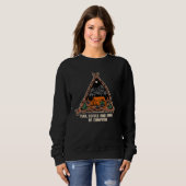 Tent Coffee and Smell of Campfire Camping Hiking C Sweatshirt (Vorne ganz)