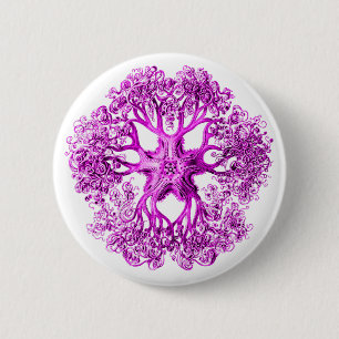 Tentacelabschnitt in rosa button